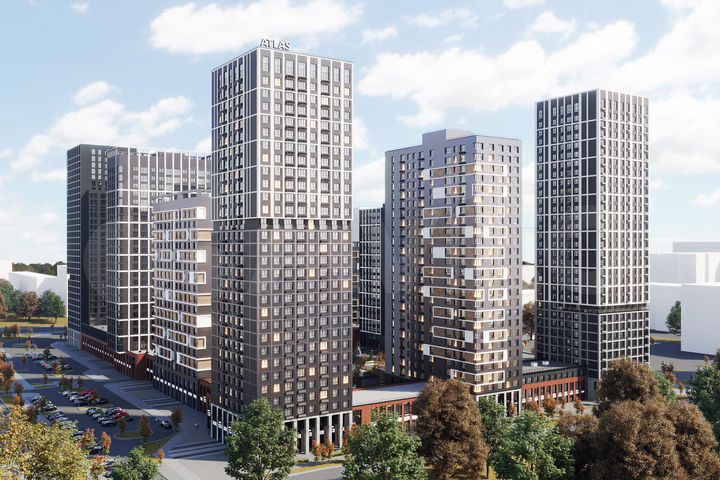 2-к. квартира, 56,5 м², 22/33 эт.