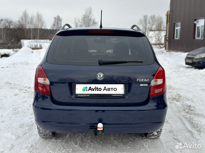 Skoda Fabia 1.4 МТ, 2012, 126 000 км