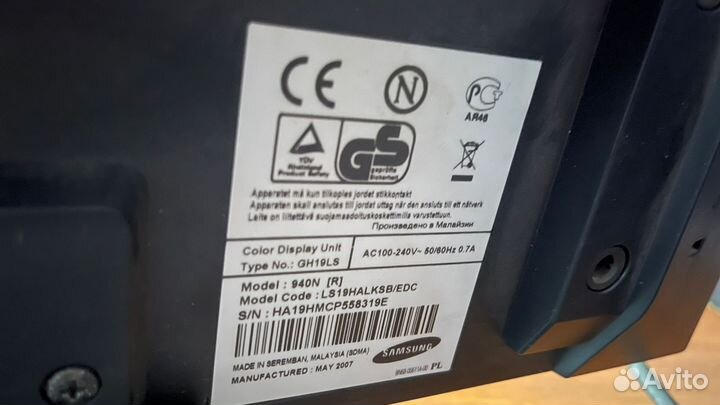 Монитор для компьютера samsung