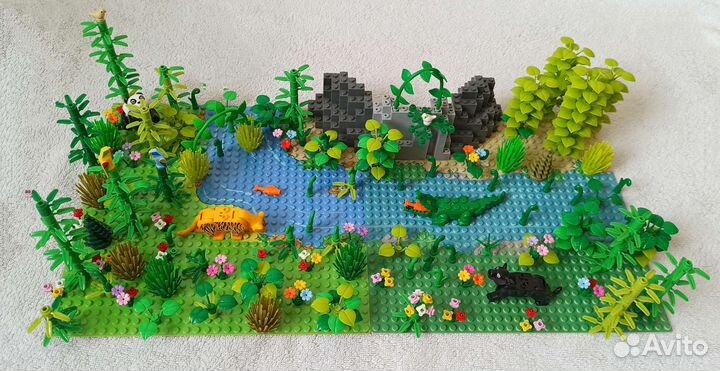 Lego совместимые детали наборами / Minecraft