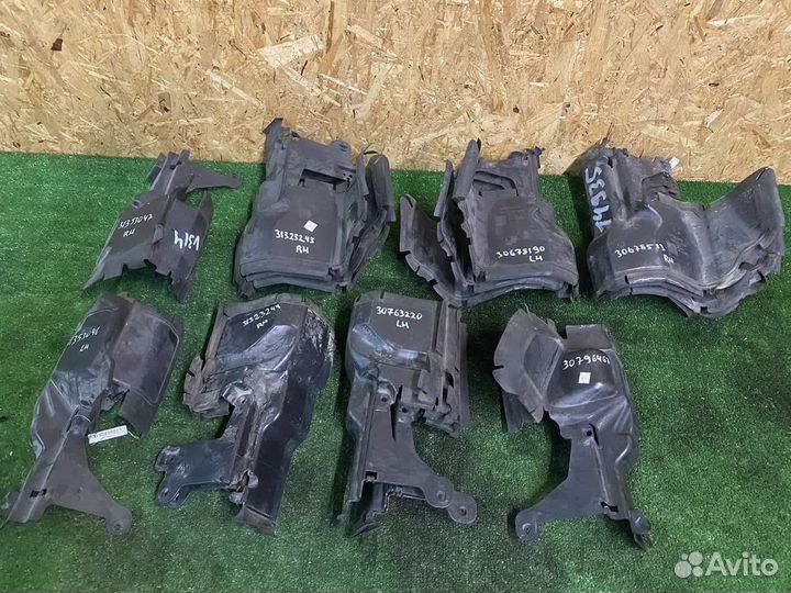 Воздуховод радиатора нижний Volvo XC70 XC60 S80