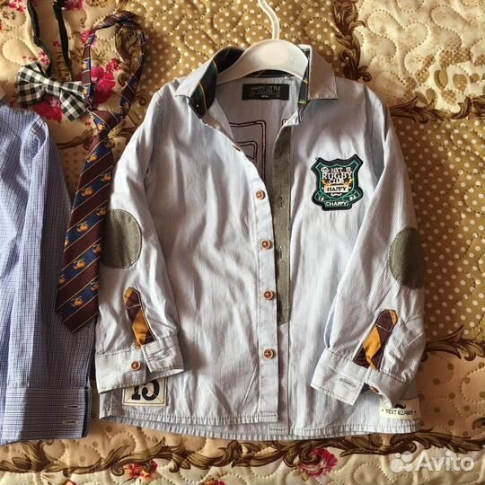 Рубашки р.86-92