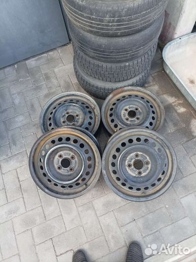 Диски стальные 4х100 r15
