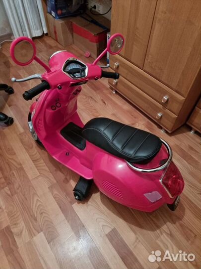 Детский мотоцикл с зарядным устройством