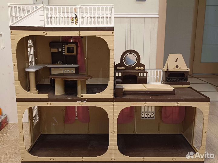 Домик игрушечный кукольный 