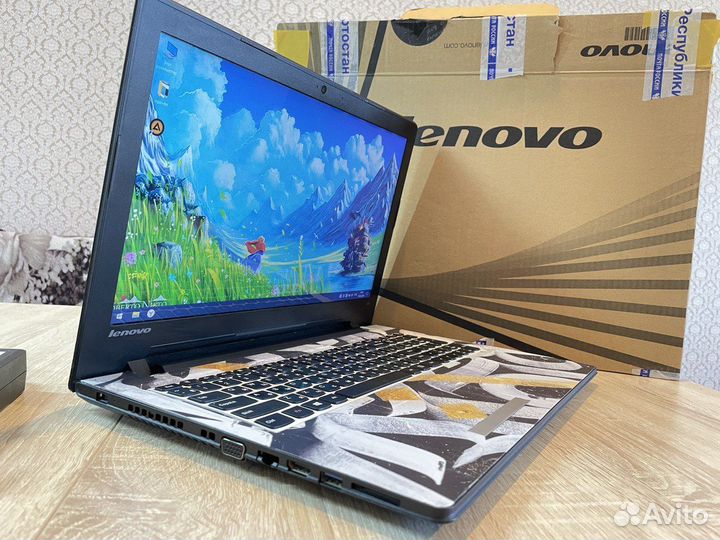 Игровой ноутбук Lenovo на i5-6gen+SSD+2видюхи