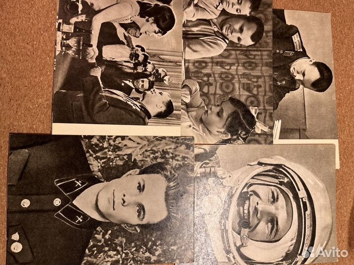 Открытки СССР Ю. Гагарин