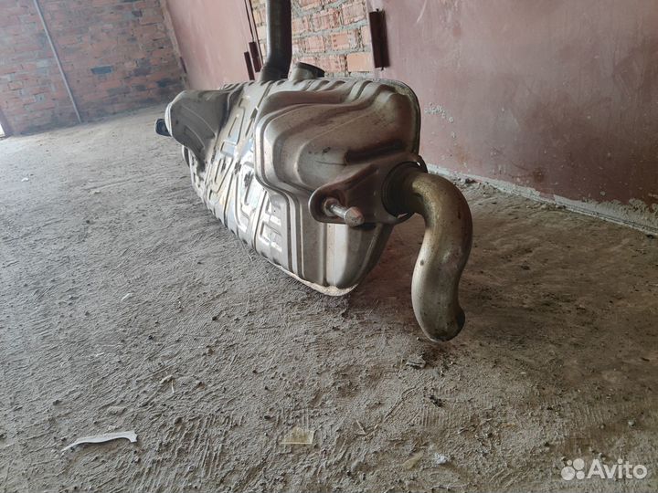 Глушитель в сборе Volkswagen Touareg 7L 3.0TDI