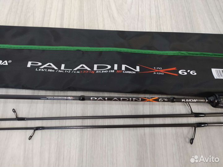 Спиннинг Kaida Paladin 1.98м 1/7гр-3/12гр