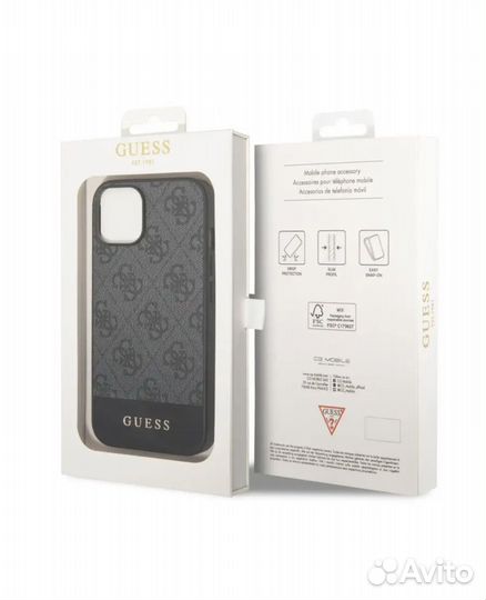 Чехол на 14 pro max/plus, guess оригинал