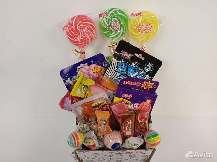 Сладкий бокс из Азиатских сладостей