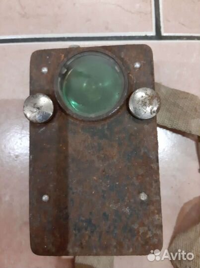 Фонарик старый военный