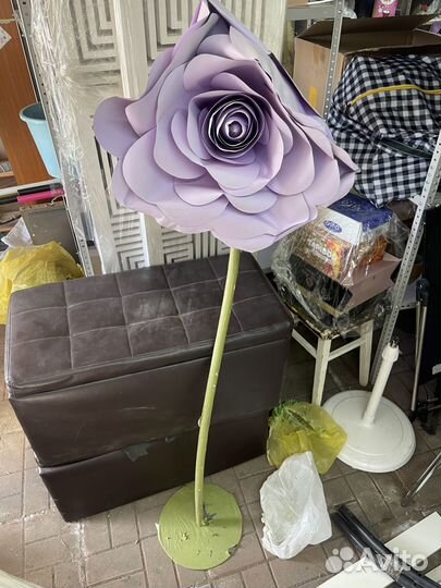 Ростовые цветы 150см