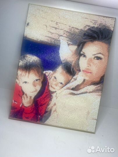 Алмазная мозаика по фото - производство