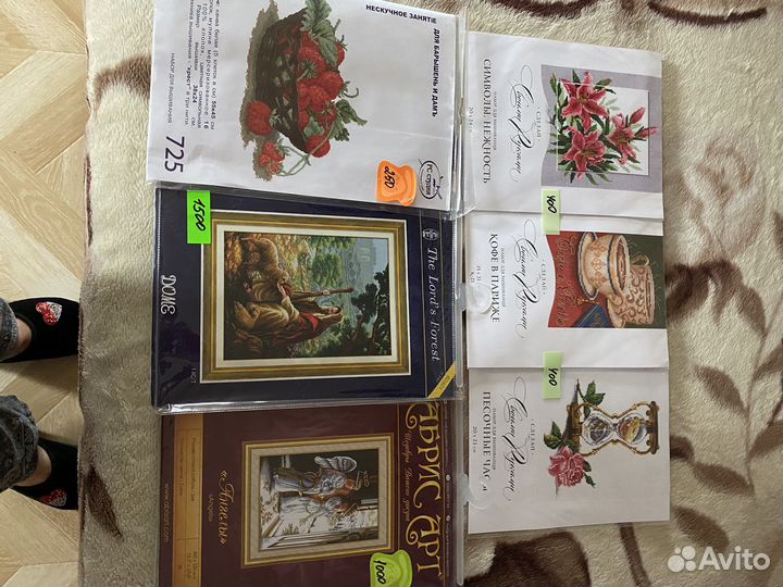 Наборы для вышивки крестом