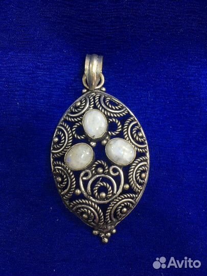 Винтажный кулон ручная работа крупный