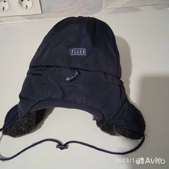 Шапка для мальчика зимняя