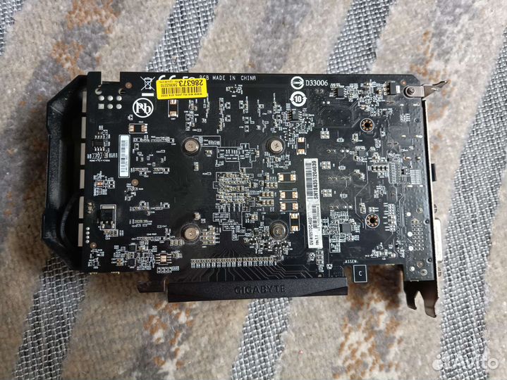 Видеокарта gtx 1050 ti OC 4gb