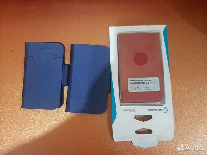 Чехол для смартфона 3,5-4,3 синий, красный