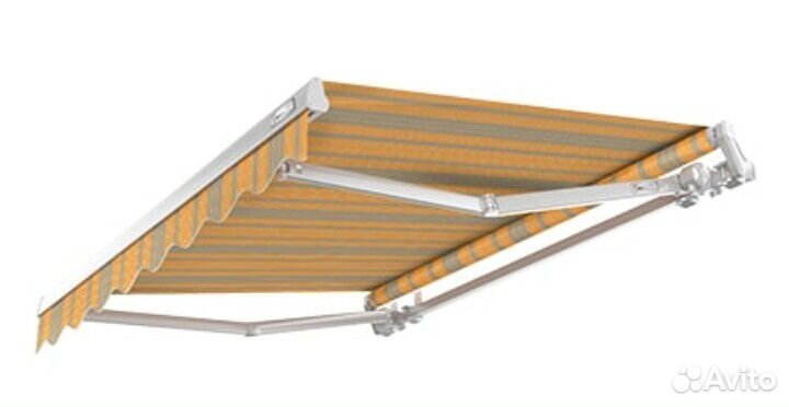 Замена акриловой ткани на маркизы