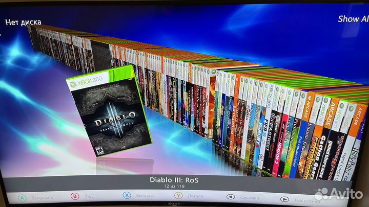 Xbox 360 S 500 gb FreeBoot. Более 100 игр