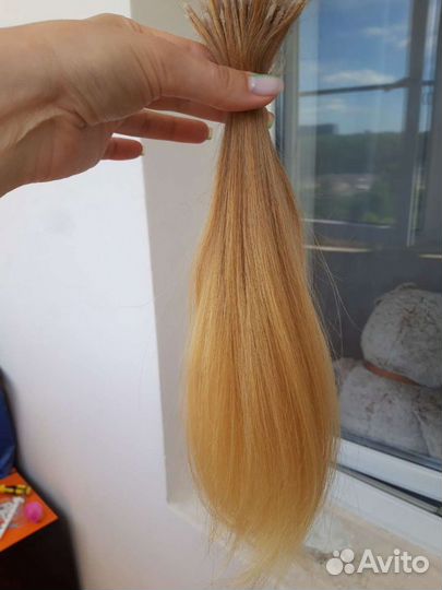 Волосы для наращивания омбре 30 см