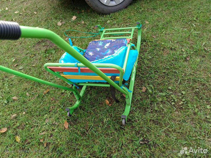 Детские зимние санки