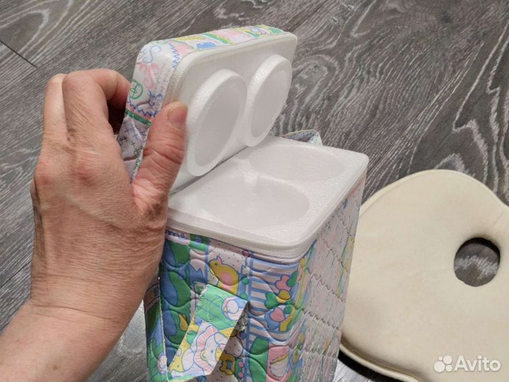 Подушка для массажа+бутылочка+ термос+ avent