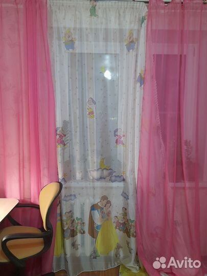 Шторы и тюль в детскую
