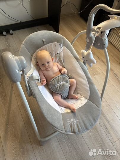 Детские электронные качели