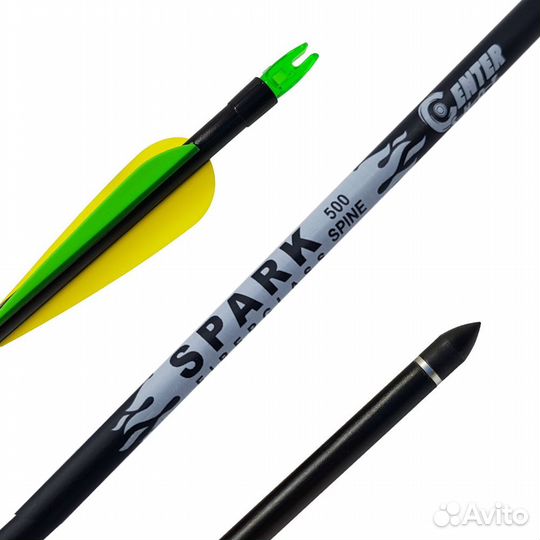 Стрела лучная (фибергласс) Centershot Spark 30
