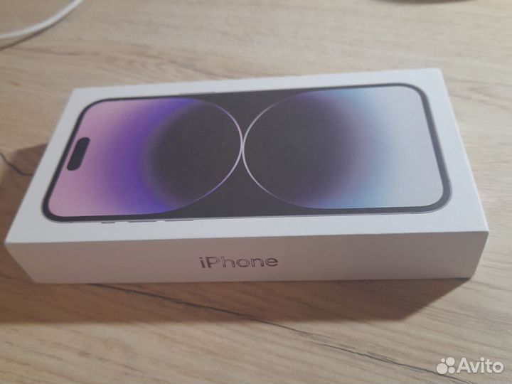 Коробка из под iPhone 14 pro max