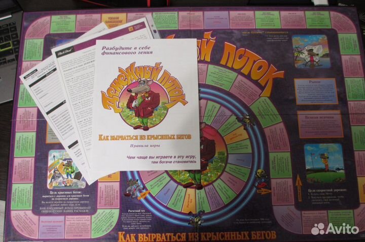 Настольная игра денежный поток cashflow