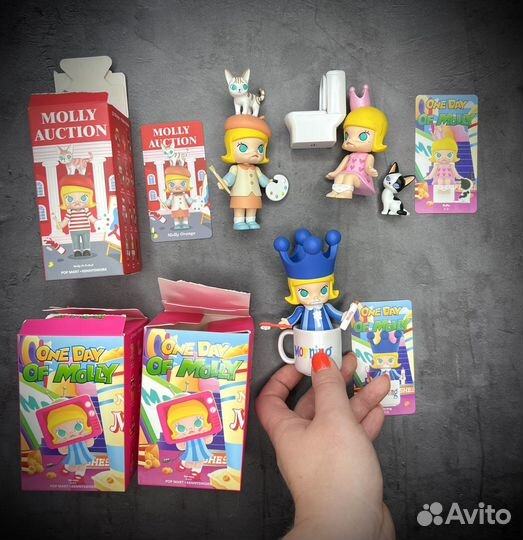 Коллекционные фигурки Molly Pop Mart