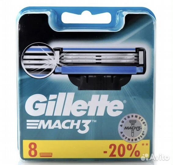 Ориг. картриджи.Не Китай.gillette fusion,Mach