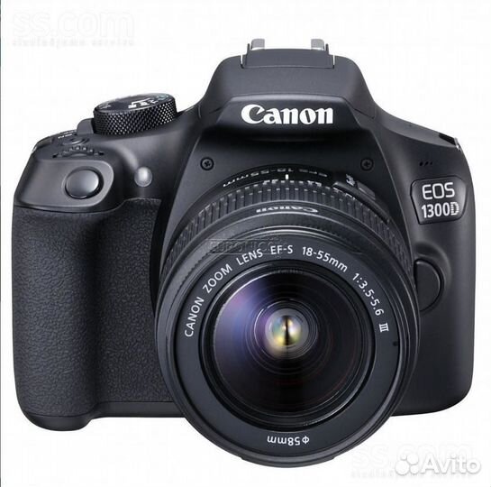 Canon EOS 1300D kit 18-55 новый рст