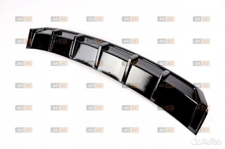 Приора 2 Седан Диффузор заднего бампера глянец