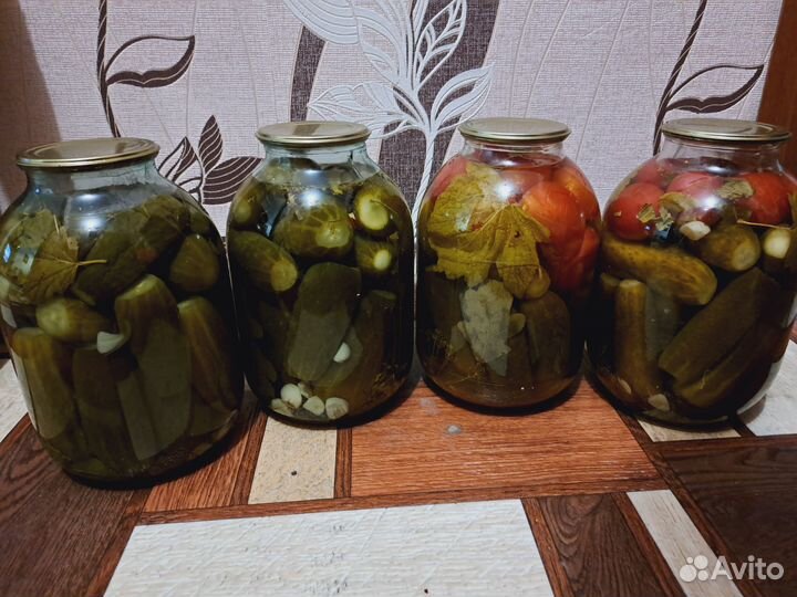 Огурцы маринованные домашние