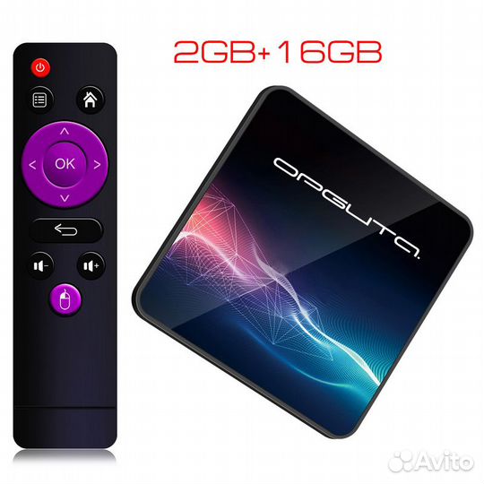 Медиа плеер (Allwinner H313, Android12.1, 2Гб, Fla