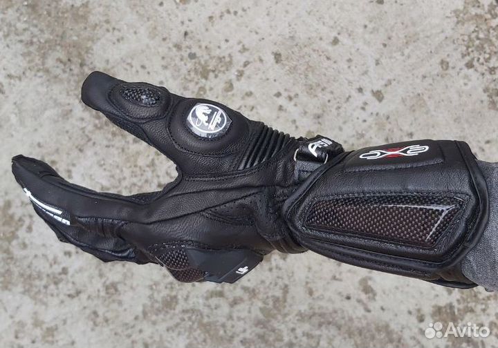 Кожаные мотоперчатки