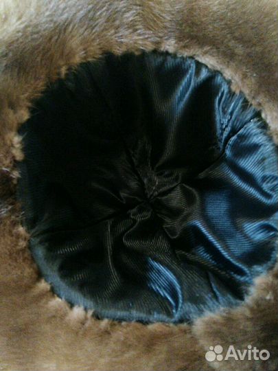 Шапка норковая р 56-58