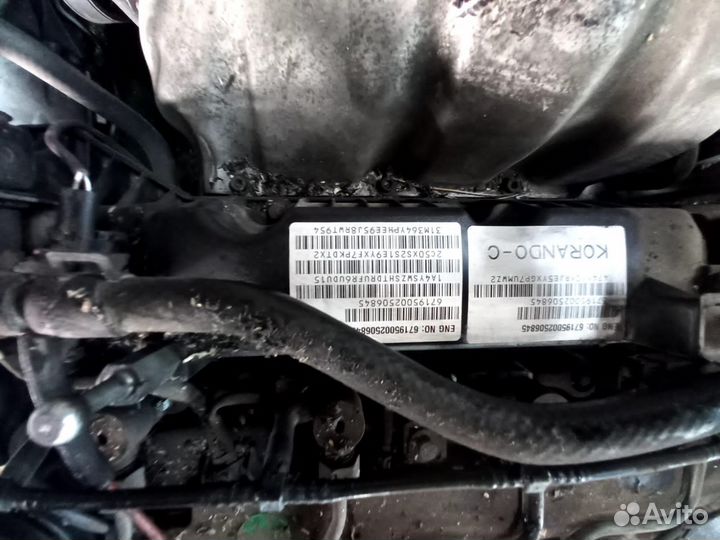 Двигатель d20dtr korando sport