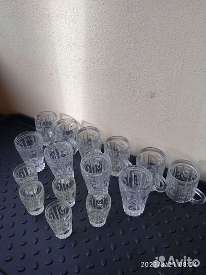 Хрустальные рюмки СССР