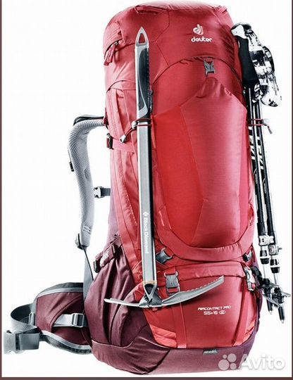 Рюкзак Deuter Aircontact PRO 55 + 15 SL (red) новы