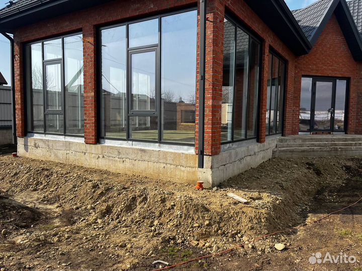 Фундамент отмостка / заливка фундамента