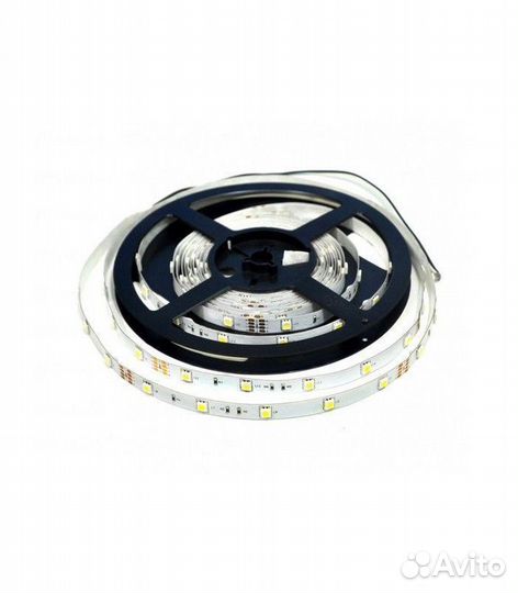 Светодиодная лента 5050, 12В. IP33. Хол. Белый