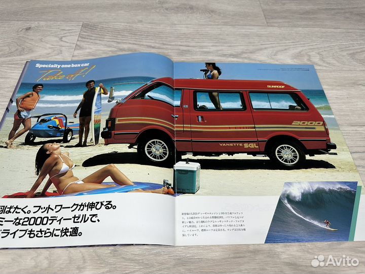 Дилерский Каталог Nissan Sunny Vanette