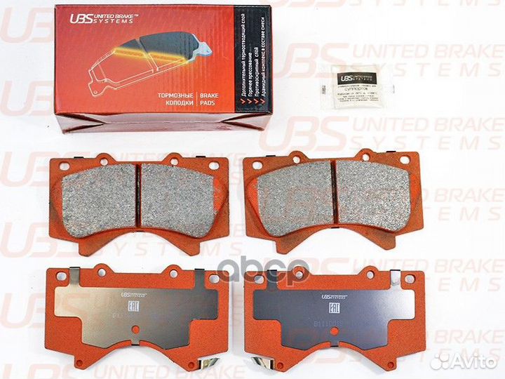 Тормозные колодки toyota land cruiser J200 07