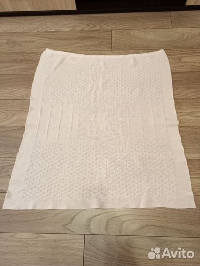 Плед детский вязаный