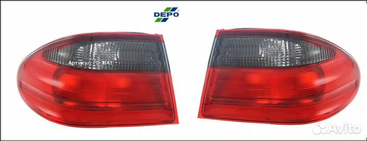 Задний фонарь Mercedes W210 левый В крыло